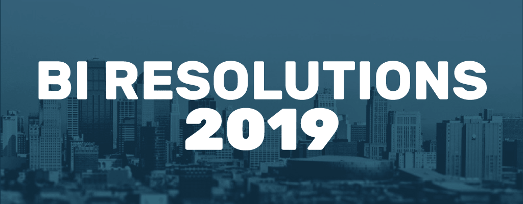 BI resolutions 2019
